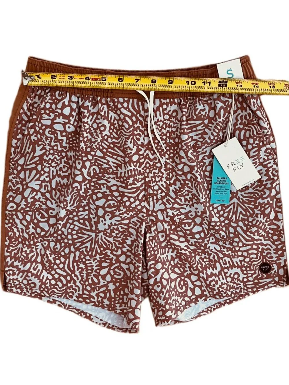 Free Fly Men's Palmera Swim Short Canyon Clay Size S NWT Unlined